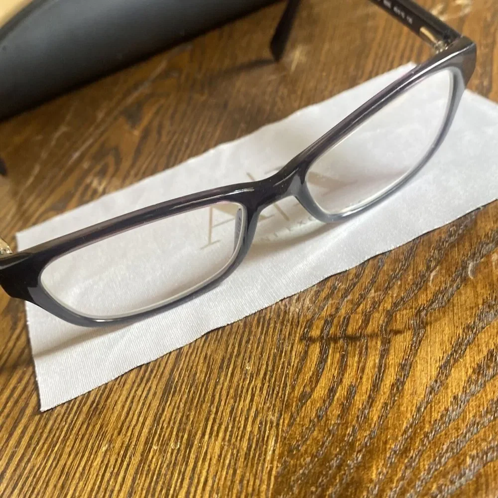 Armani Exchange AX 3008 8005 Ladies Eyeglass Frames‎ 49-15-135 Black